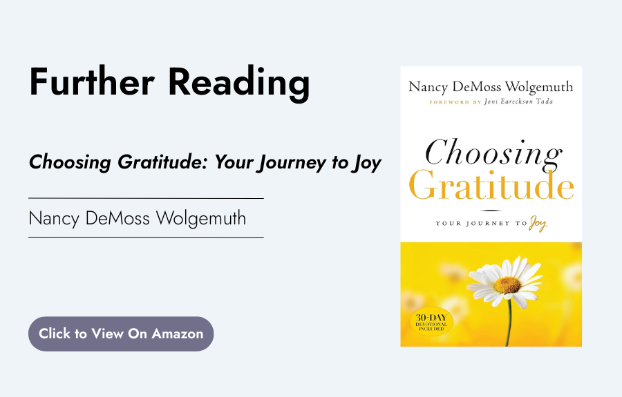 Choosing Gratitude